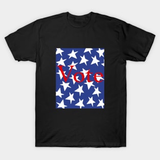 Vote  (American flag) T-Shirt